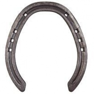 Podkova MUSTAD pro klusáky s drážkou