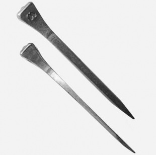 Podkováky MUSTAD E3 s tvrdokovem/45mm 100ks