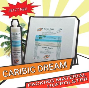 Caribic dream – pružná výplň chodidla se stříbrem 240ml